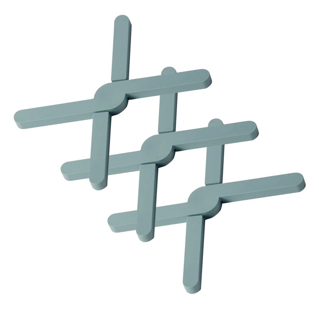 X-Shaped Foldable Trivet - 3 pcs