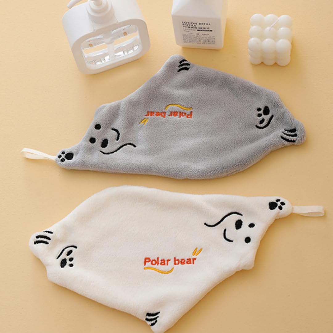 Polar Bear Hand Towels 4 pcs