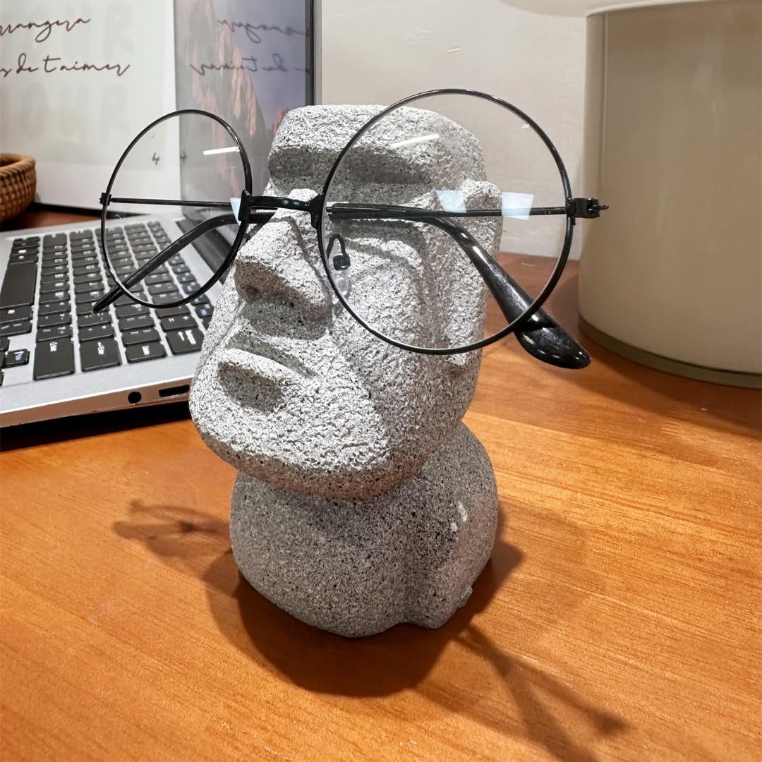 Moai Statue Eyeglass Holder