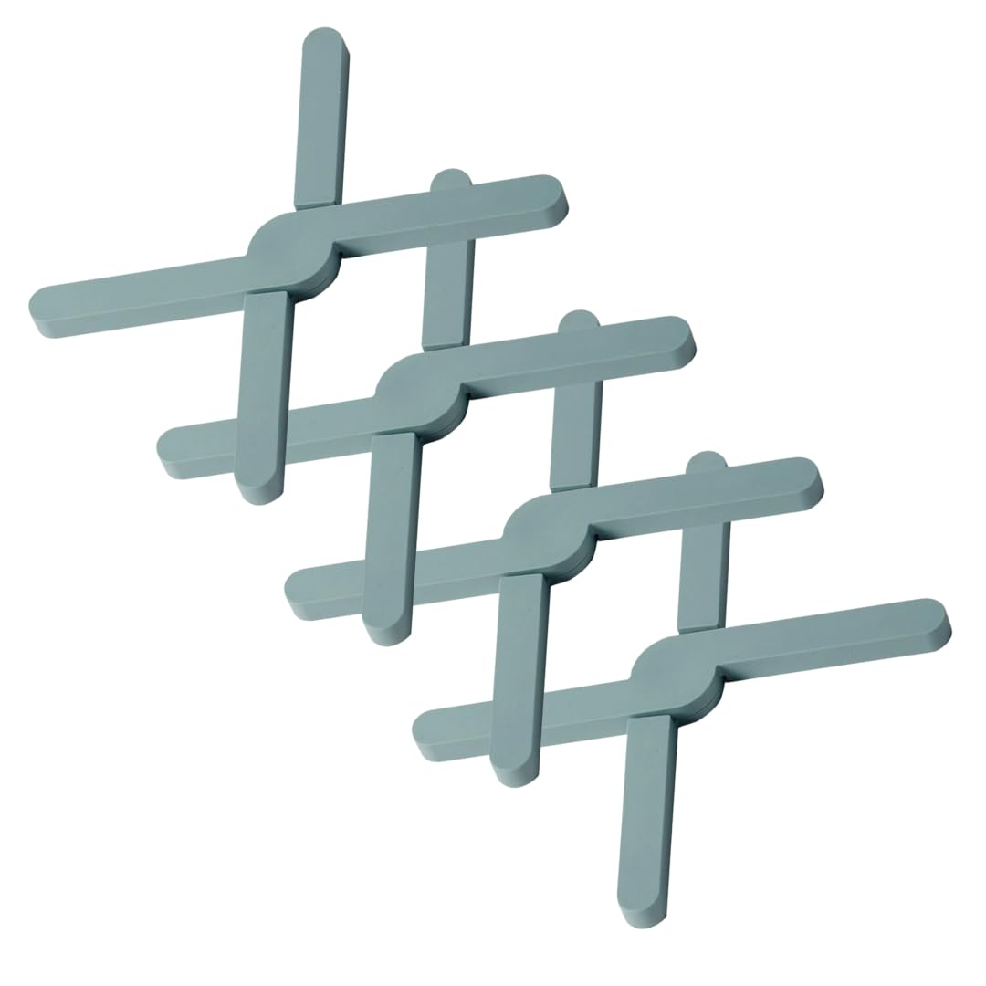 X-Shaped Foldable Trivet - 4 pcs