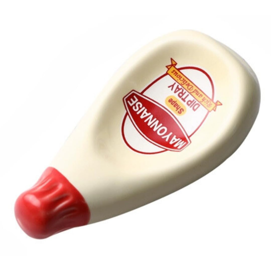 Sauce Bottle Shaped Dipping Plate