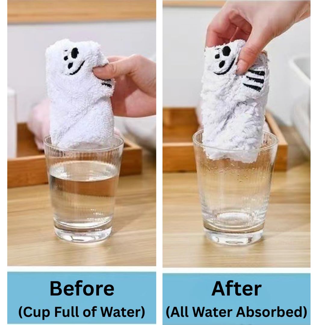 Polar Bear Hand Towels 4 pcs