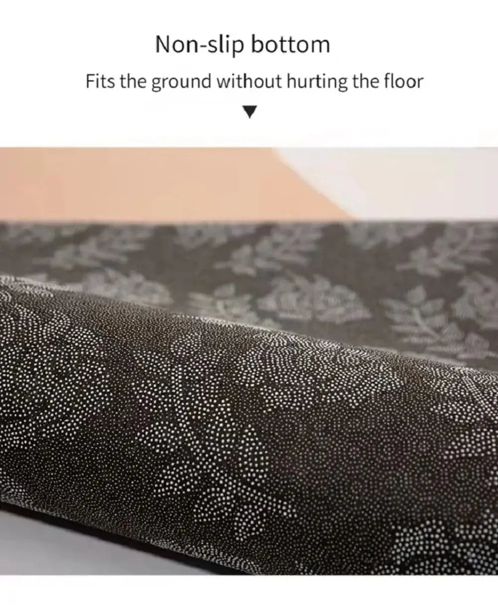 Plush Faux-Cashmere “YOU LOOK GOOD” Accent Rug