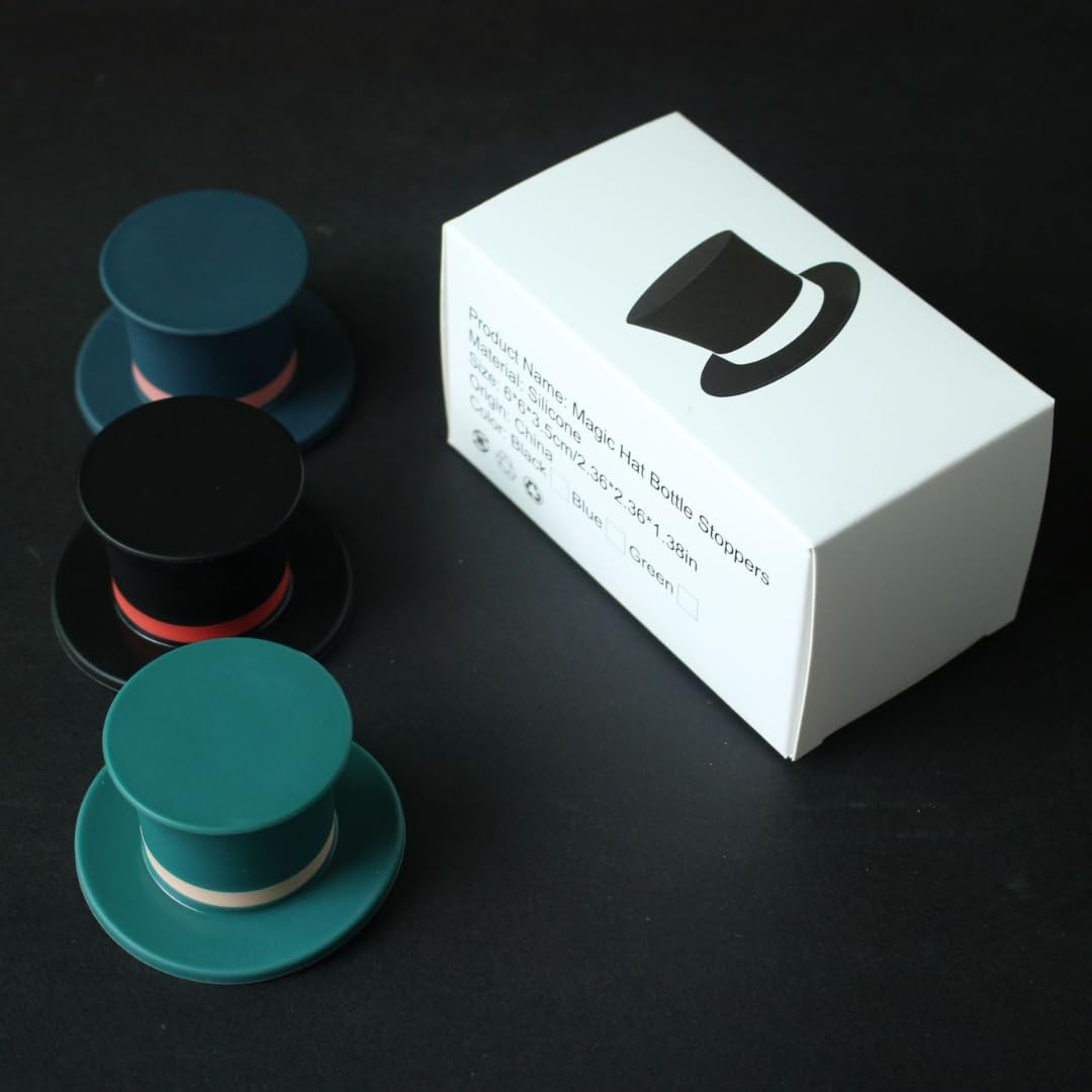 Magic Hat Wine Stopper 3 pcs
