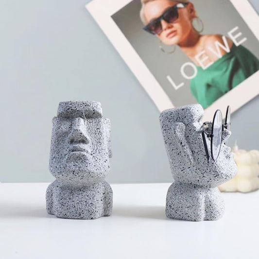 Moai Statue Eyeglass Holder