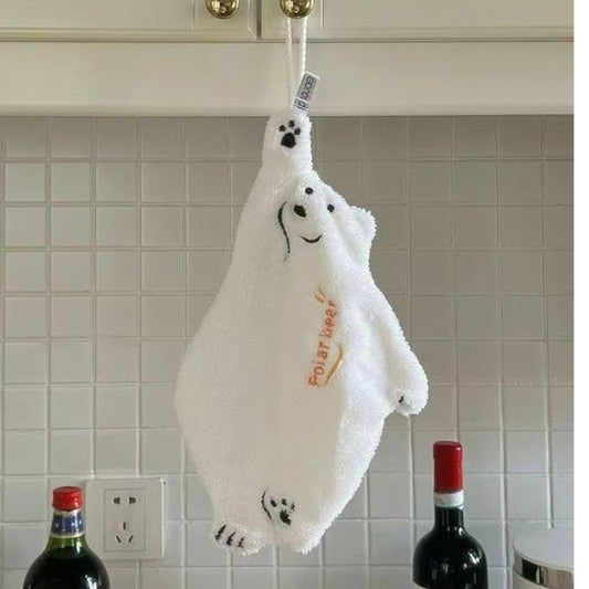 Polar Bear Hand Towels 4 pcs