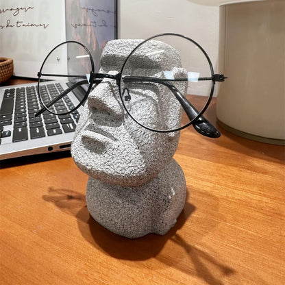 Moai Statue Eyeglass Holder