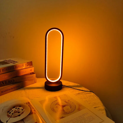 HaloRing — Minimal LED Bedside Lamp