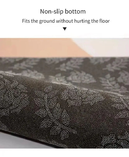 Plush Faux-Cashmere “YOU LOOK GOOD” Accent Rug