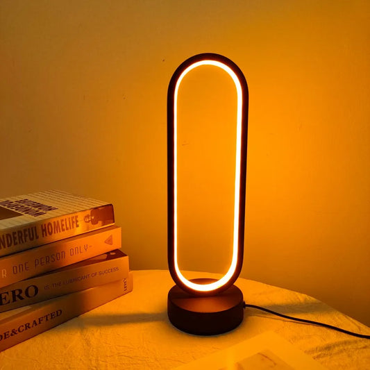 HaloRing — Minimal LED Bedside Lamp