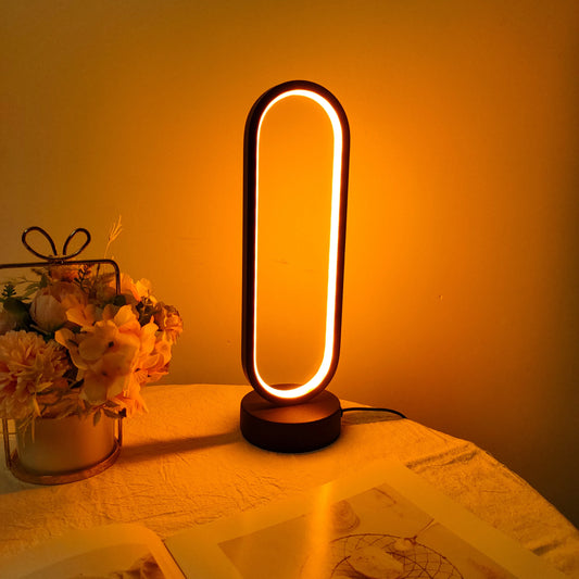 HaloRing — Minimal LED Bedside Lamp