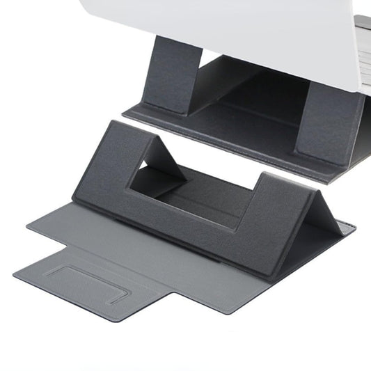 Portable Foldable Laptop Stand Pseudo-leather