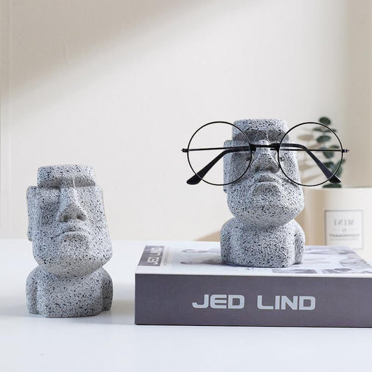 Moai Statue Eyeglass Holder