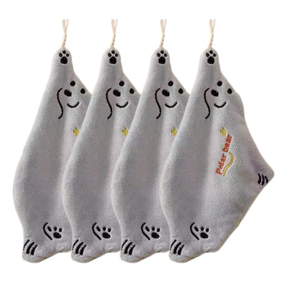Polar Bear Hand Towels 4 pcs