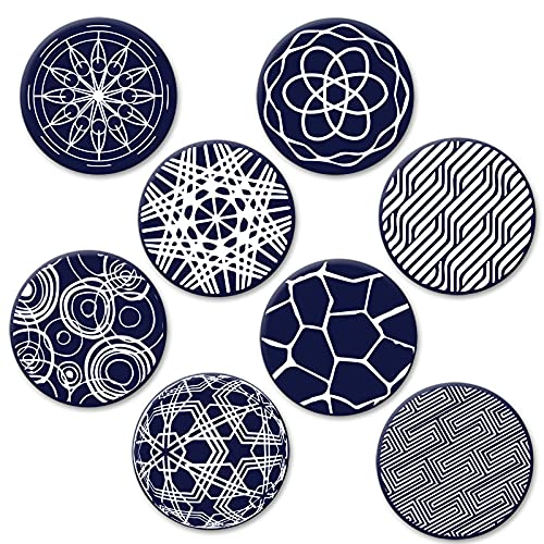 Artisan-Design Silicone Coasters Set of 6 w/ Holder