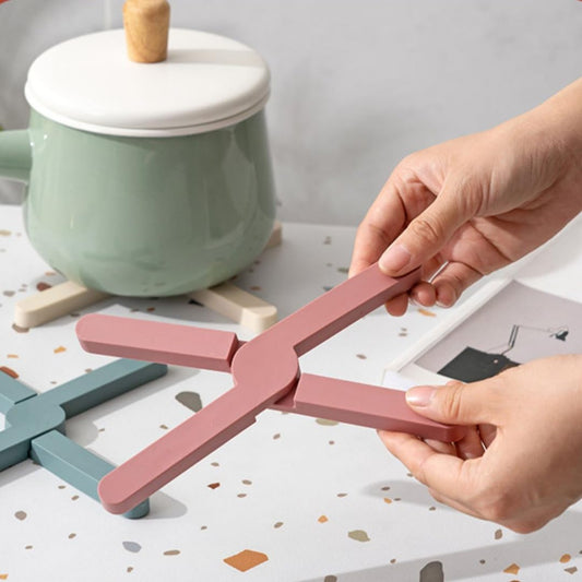 X-Shaped Foldable Trivet - 4 pcs