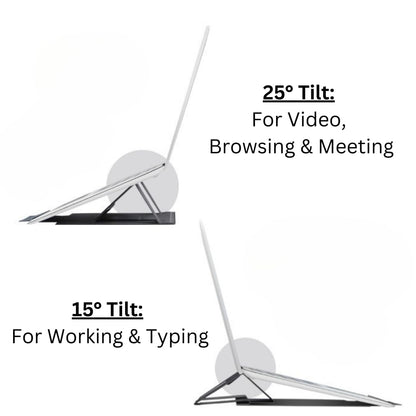 Portable Foldable Laptop Stand Pseudo-leather